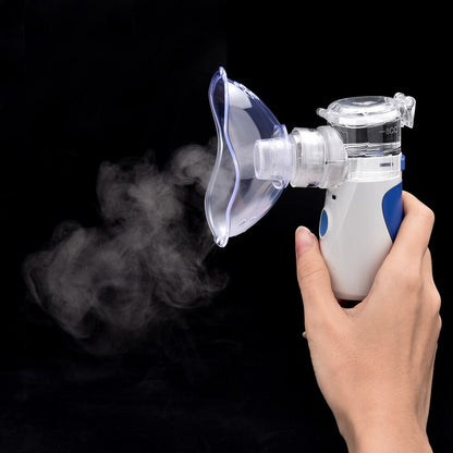 Portable Mesh Nebulizer Inhale Humidifier for Allergic Rhinitis Asthma Spray with 3 nozzles